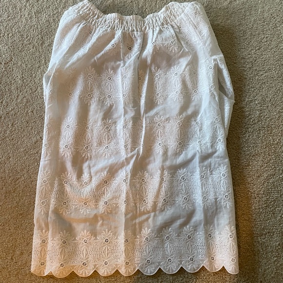 Vineyard Vines White Embroidered Tunic - Picture 3 of 6